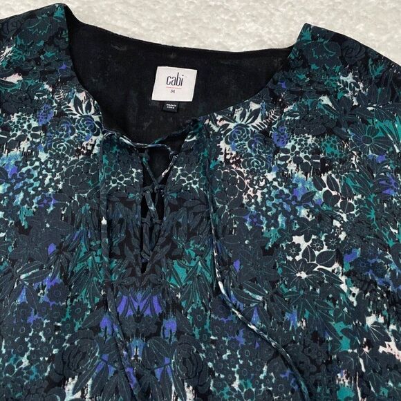 Cabi Noel Eternity Lace Up Dress Damask Floral - Picture 5 of 12